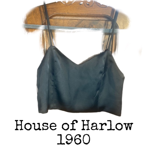 House of Harlow 1960 Tops - House of Harlow 1960 size small little silky black top